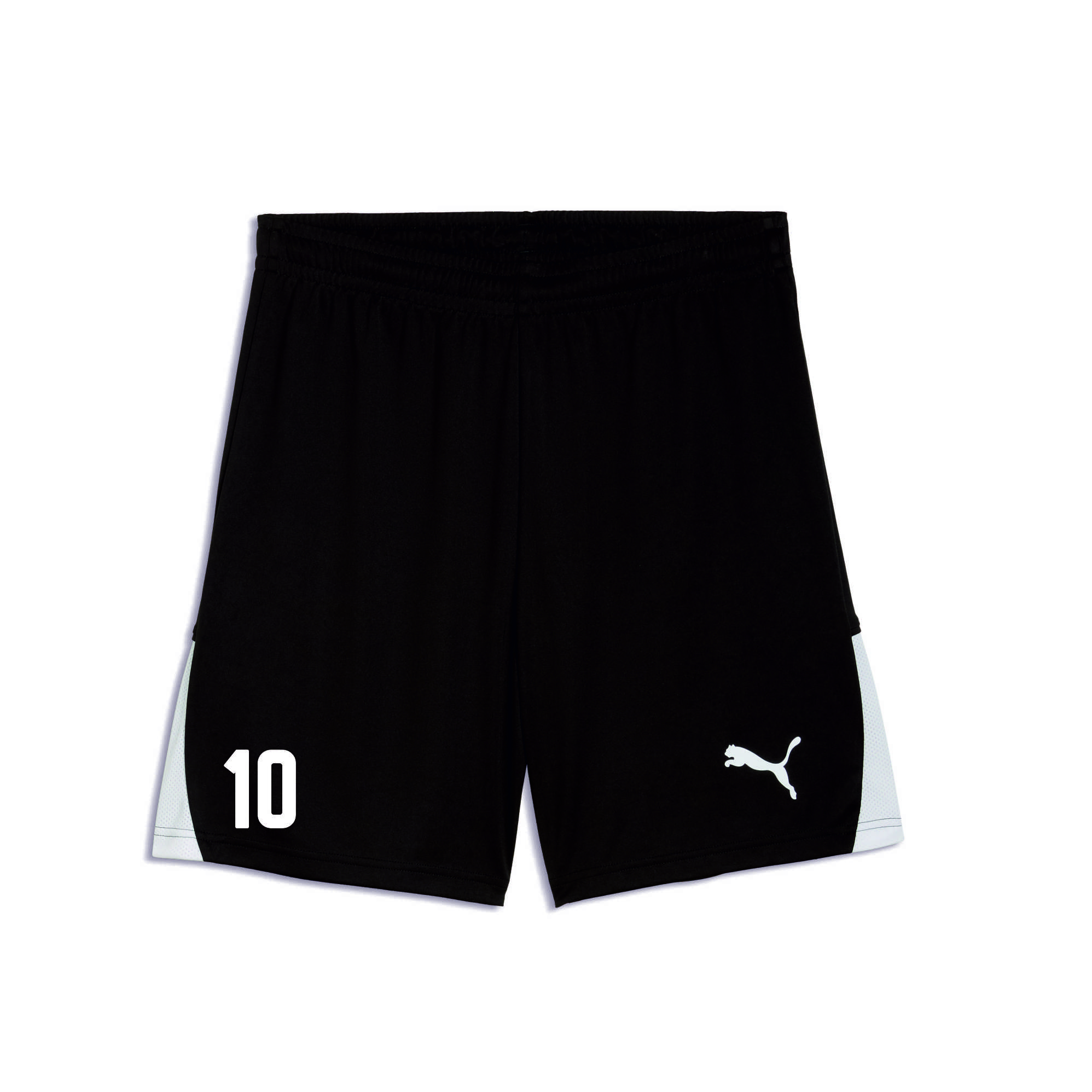 teamLIGA26 Herren Shorts Schwarz – Personalisierbar mit Initialen oder Nummer